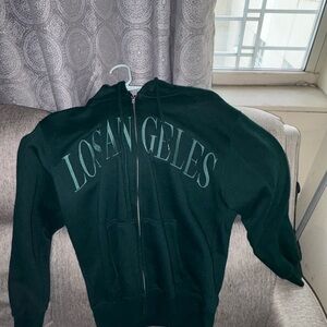 Reflex Dark Green Los Angeles Hoodie
